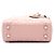 Lady Dior in micro agnello rosa cannage Dior - vista 3