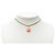 Collana con pendente Chanel Pink CC Resin Faux Pearl - vista 5