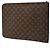 Louis Vuitton Marrone Monogram Poche Documents Portfolio - vista 2