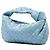 Bottega Veneta Blue Mini Nappa Intrecciato Jodie Blu chiaro - vista 2