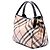 Burberry Beige Supernova Check Beschichtetes Canvas Bilmore Tote - vista 2