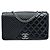 Chanel Black Medium Quilted Aged Calfskin Coco Boy Flap Nero