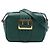 Bolsa transversal Burberry Green Small em couro de bezerro de grão macio com fivela Verde