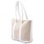 Hermès Garden Party Zip 30 in tela beige e Negonda - vista 2