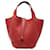 Hermès Red Clemence Picotin Lock 18 Rosso