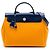 Hermès Orange Toile Herbag Zip Retourne Verso 31 Arancione