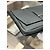 Borsa a tracolla Hermès Steve Light Junior Black Silver Buckle Togo Leather Messenger Bag Crossbody Nero - vista 4