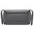 Belt Bag Céline Borsa Belt in pelle di vitello micro granulata grigia Celine Marrone - vista 3