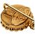 Spilla Chanel Gold Gold Plated Clover Faux Pearl Drop D'oro - vista 3