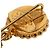 Spilla Chanel Gold Gold Plated Clover Faux Pearl Drop D'oro - vista 4