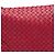 Borsa a tracolla Bottega Veneta in nappa rossa Intrecciato - vista 6