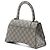 Borsa Gucci Beige Small The Hacker Project GG Supreme Hourglass - vista 2