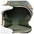 Clutch redonda Chanel Green CC de piel de cordero acolchada con cadena Verde Verde oscuro - vista 4