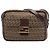 Fendi Braun Zucchino Canvas Crossbody Hellbraun