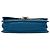 Wallet On Chain Portafoglio con catena Chanel Blue Quilted Patent Golden Class East West - vista 3
