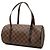 Louis Vuitton Marrone Damier Ebene Papillon 30 - vista 2