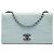 Chanel Blue Medium Quilted Calfskin Korean Garden Flap Blu chiaro