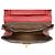 Chloé Drew Crossbody in pelle di vitello liscia e granulata rossa, piccola Rosso - vista 4