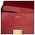 Chloé Drew Crossbody in pelle di vitello liscia e granulata rossa, piccola Rosso - vista 5