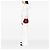 Chloé Drew Crossbody in pelle di vitello liscia e granulata rossa, piccola Rosso - vista 6