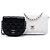 Chanel White CC Quilted Lambskin Side Packs Flap Bianco
