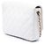 Chanel White CC Quilted Lambskin Side Packs Flap Bianco - vista 3
