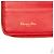 Portafoglio compatto Lady Dior Zip Around in agnello rosso cannage Dior - vista 6
