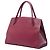 Prada Red Medium Saffiano Cuir Monochrome Top Handle Tote Rosso Bordò - vista 2