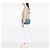 Chanel Blue Medium Quilted Calfskin Natural Beauty Split Pocket Flap Blu chiaro - vista 6