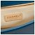 Chanel Blue Medium Quilted Grained Calfskin Label Click Top Handle Flap - vista 5