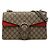 Borsa a tracolla Gucci Beige Medium GG Supreme Dionysus