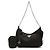 Borsa Prada Black Tessuto Re Edition 2005 Nero - vista 7