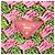 Tote in canapa di rafia rosa Prada - vista 5