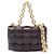 Borsa Bottega Veneta Marrone Nappa Intrecciato Padded Chain Cassette