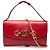 Borsa Zumi Mini in pelle di vitello rossa Gucci Rosso