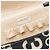 Vanity Beauty Case Chanel Black By the Sea Line Coco Print Canvas Nero - vista 5