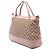 Borsa Mayfair in tela GG beige Gucci - vista 2