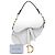 Borsa Saddle Dior bianca in pelle di vitello granulata Bianco - vista 7