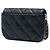 Chanel Black Mini Quilted Calfskin Nailed CC Flap Nero - vista 2