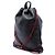 Gucci Black Grained Calfskin Web Logo Drawstring Backpack - view 2