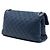 Chanel Blue Large Quilted Shiny Sheepskin Burgundy Rocks Flap Blu scuro - vista 2