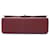 Chanel Red Jumbo Classic Caviar Double Flap Rosso Bordò - vista 3