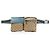 Borsa a tracolla Gucci Beige GG Canvas Web Double Pocket