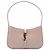 Saint Laurent Borsa mini Le 5 a 7 in pelle liscia marrone Beige