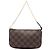 Louis Vuitton Marrone Damier Ebene Mini Pochette Accessoires