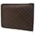 Louis Vuitton Poche Documents Portfolio Monogram Marrone - vista 2