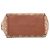 LOEWE Borsa Cubi in tela Anagram marrone Small - vista 3