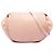 Bottega Veneta Borsa a tracolla con patta in nappa Intrecciato rosa