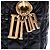 Dior Black Small Crinkled Patent Cannage My ABCDior Lady Dior Nero - vista 5