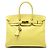 Hermès Yellow Epsom Birkin Retourne 35 Giallo
